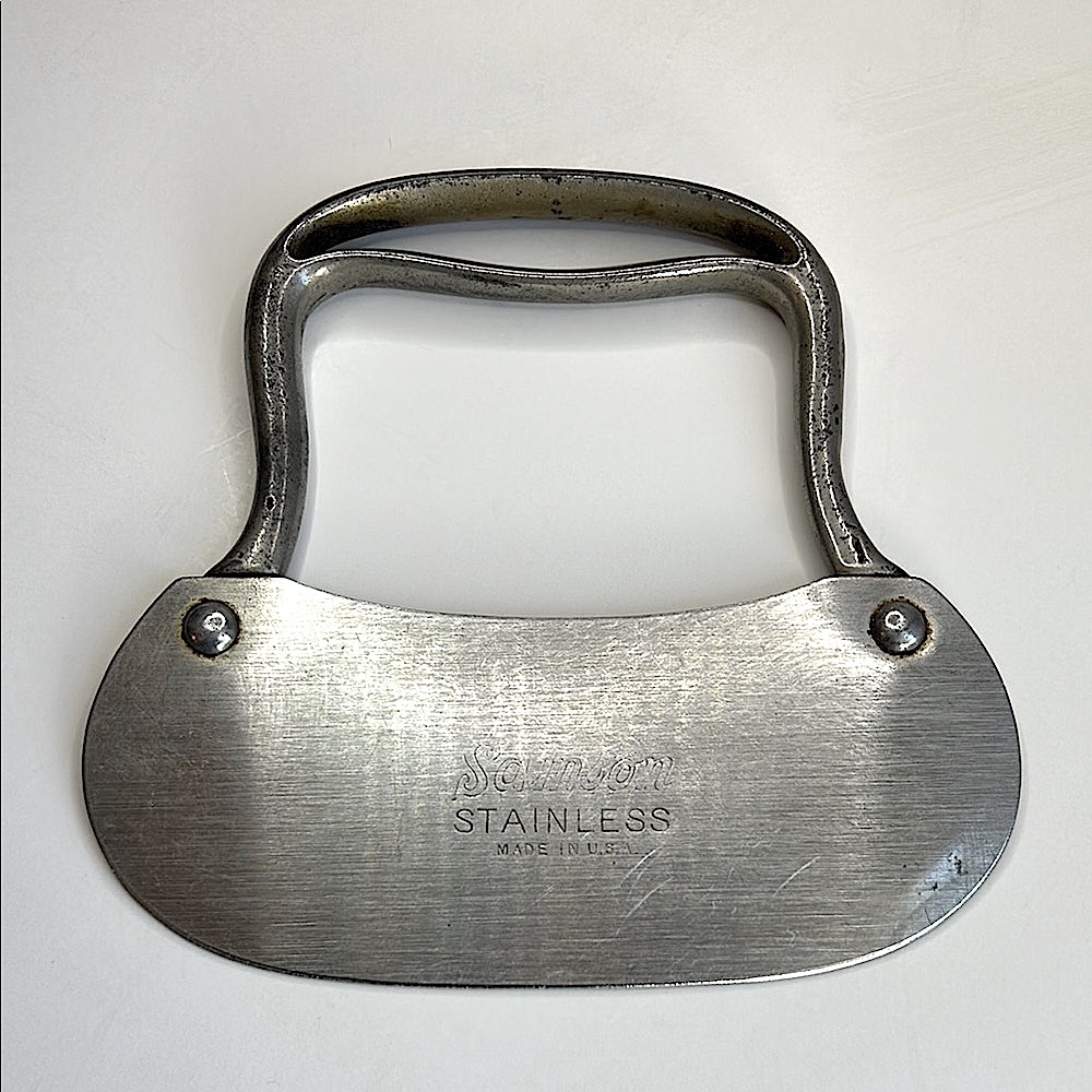 Vintage Samson stainless steel dough cutter chopper slicer kitchen gadget